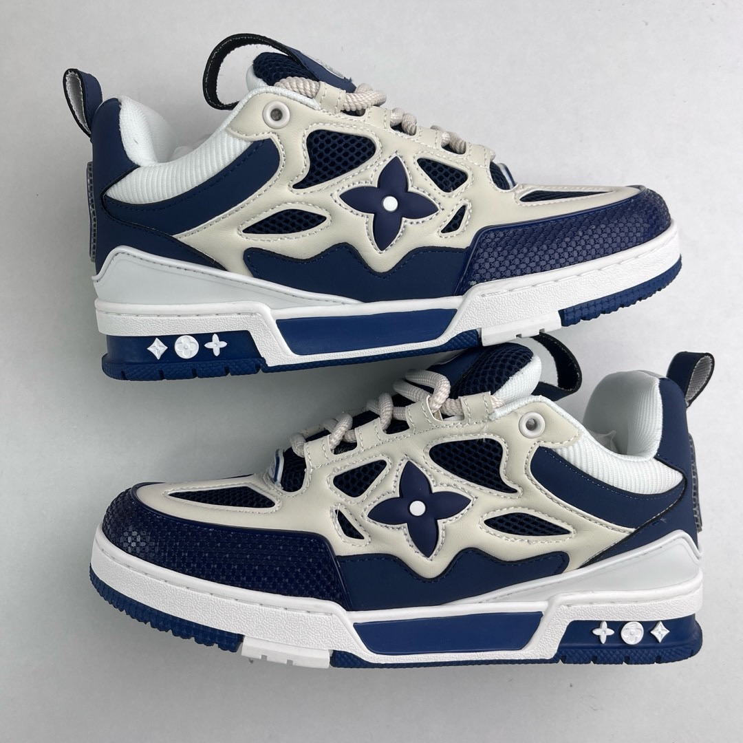 Louis Vuitto Skate blue shoes