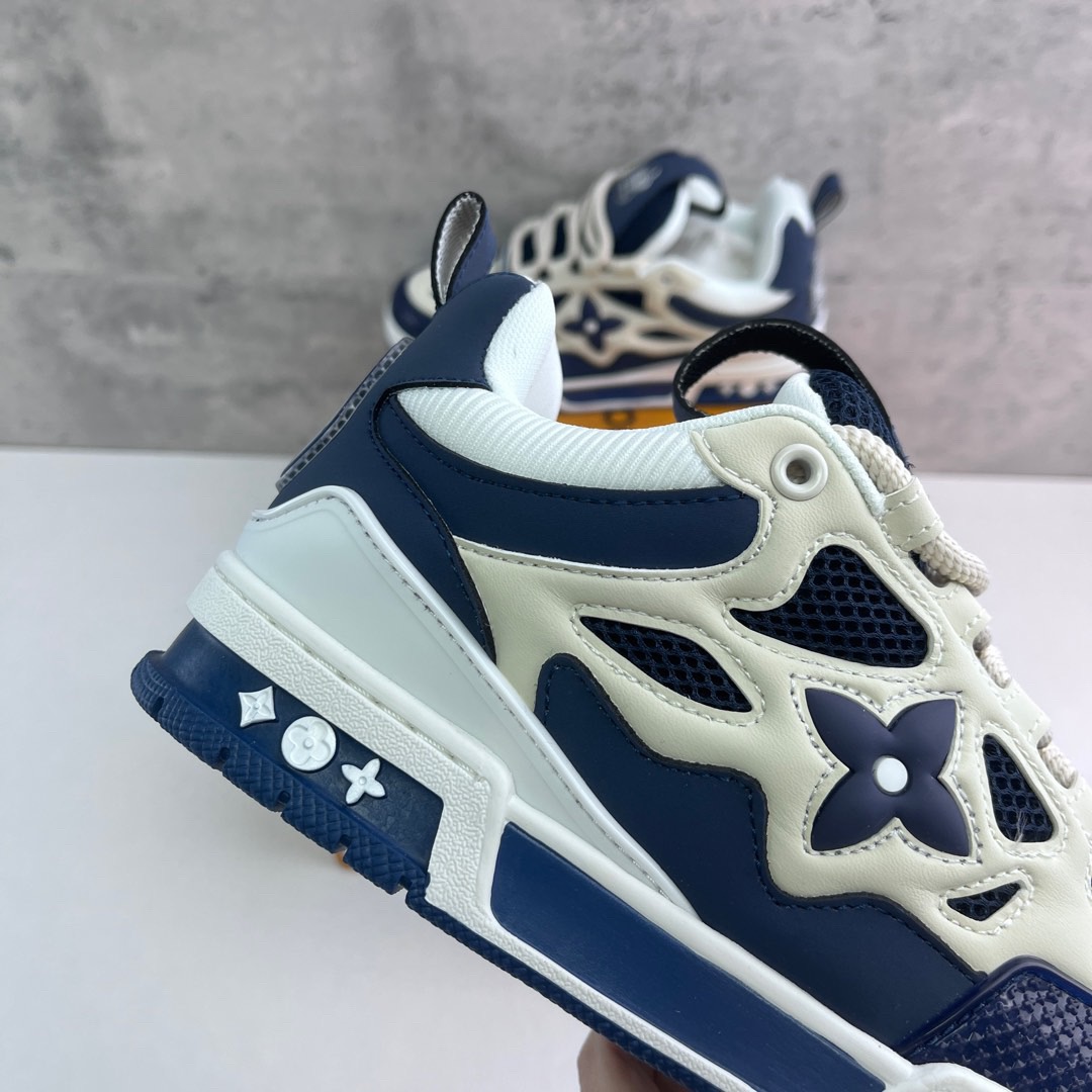 Louis Vuitto Skate blue shoes