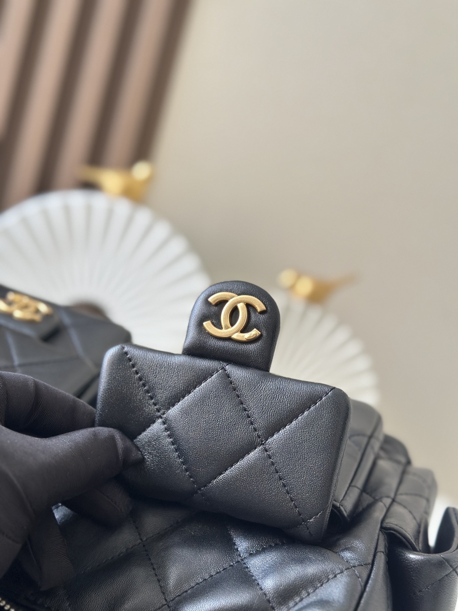 Channel black bag 92123246 27x35x18cm