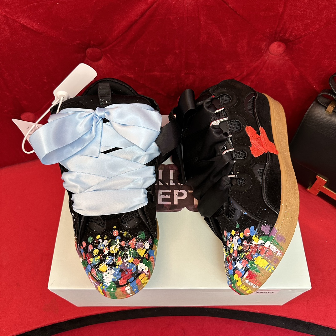 lanvin gallery department curb shoes