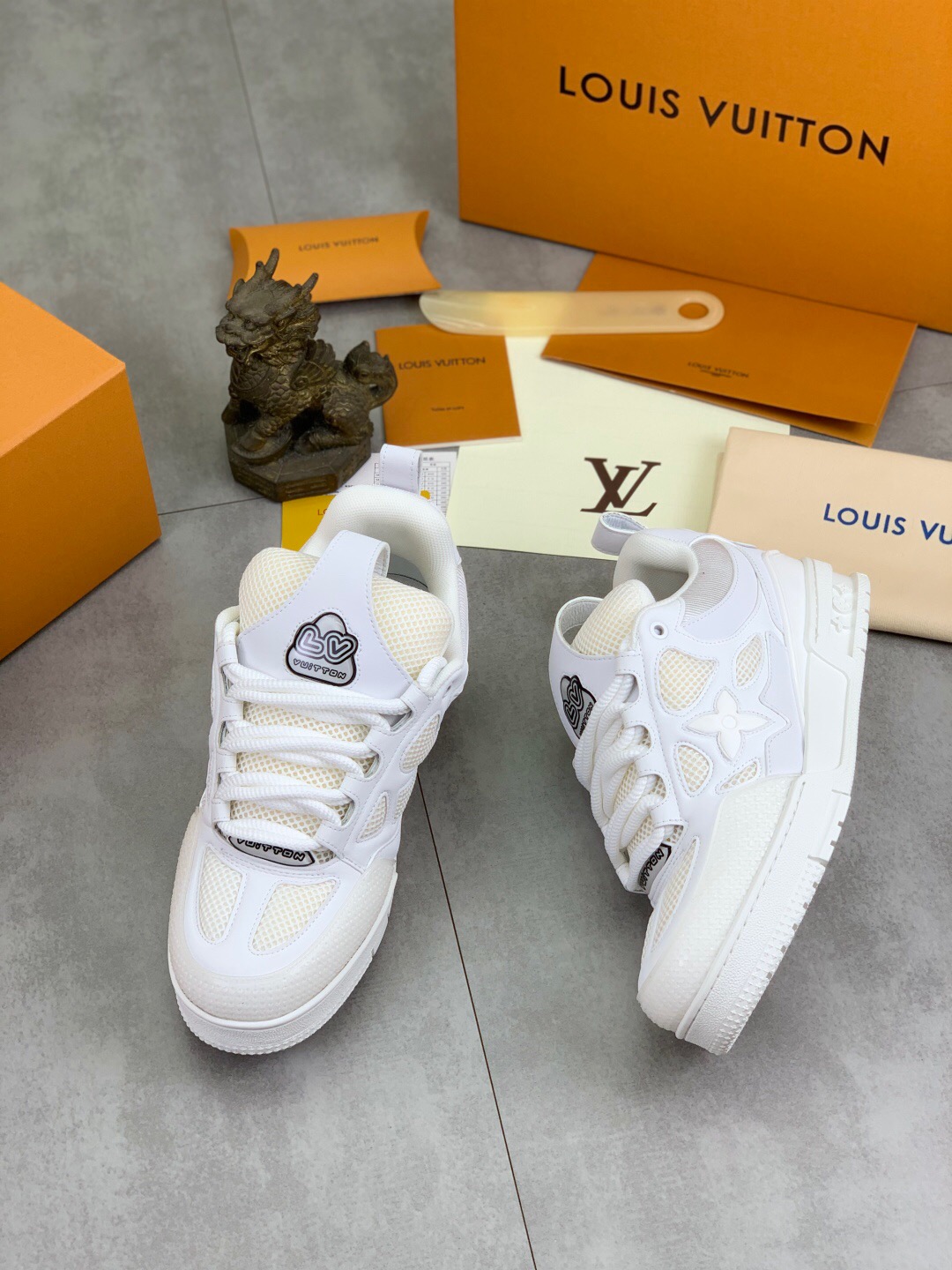 Louis Vuitton Skate white sneaker