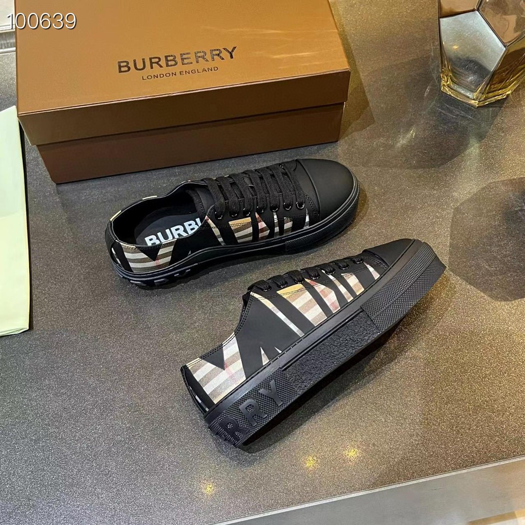 Burberry black shoes