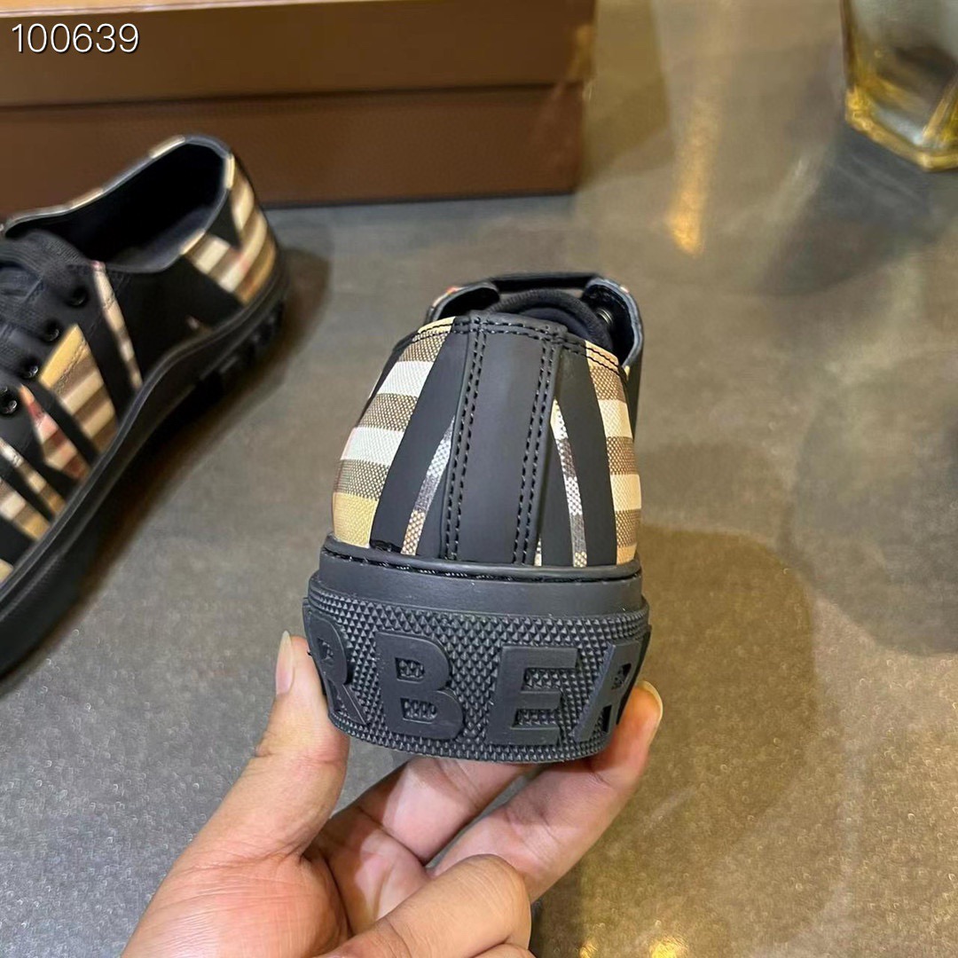 Burberry black shoes
