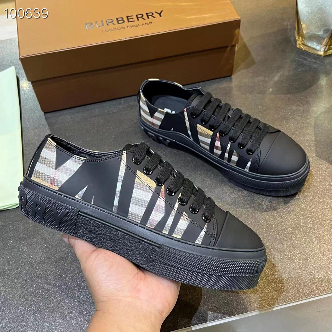 Burberry black shoes