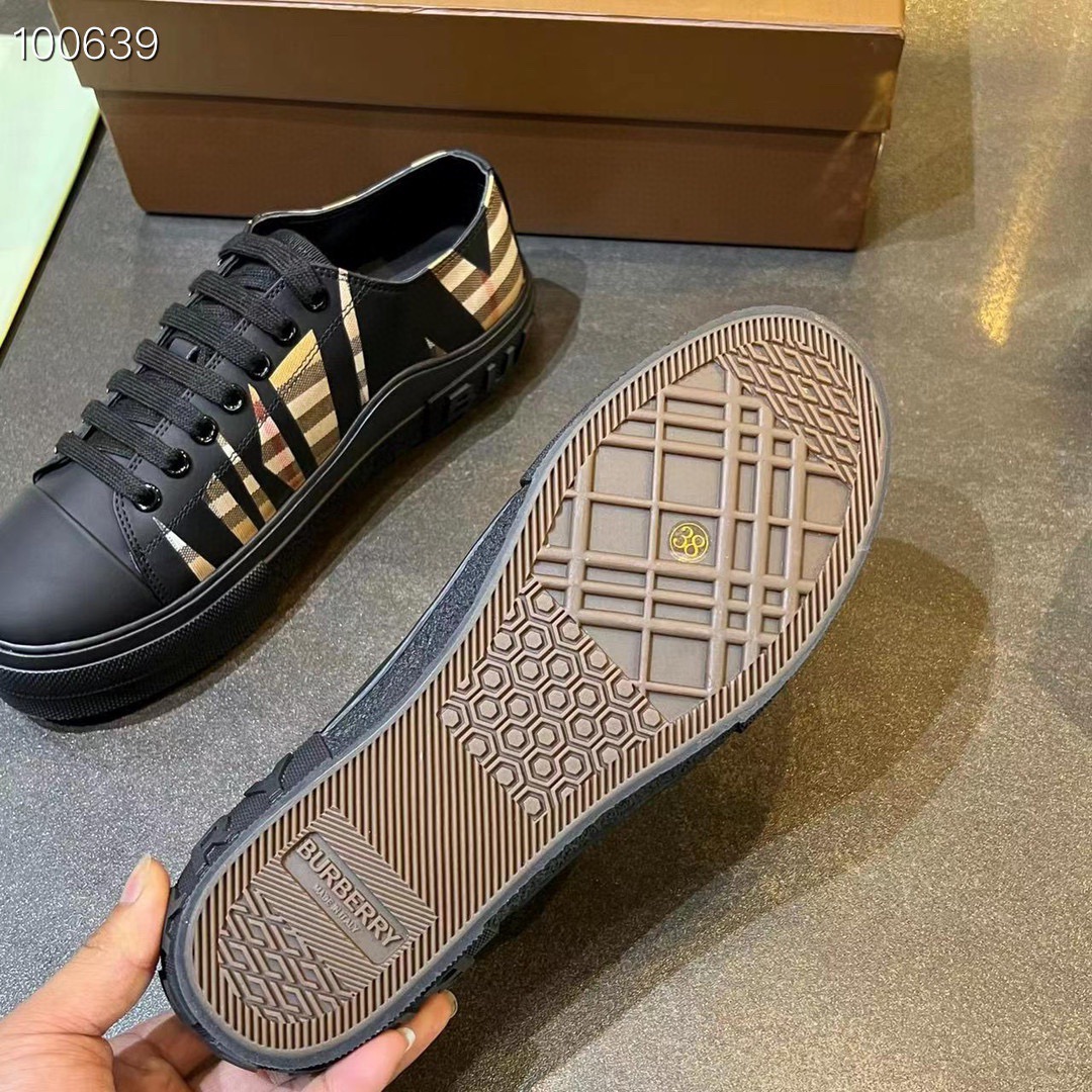 Burberry black shoes