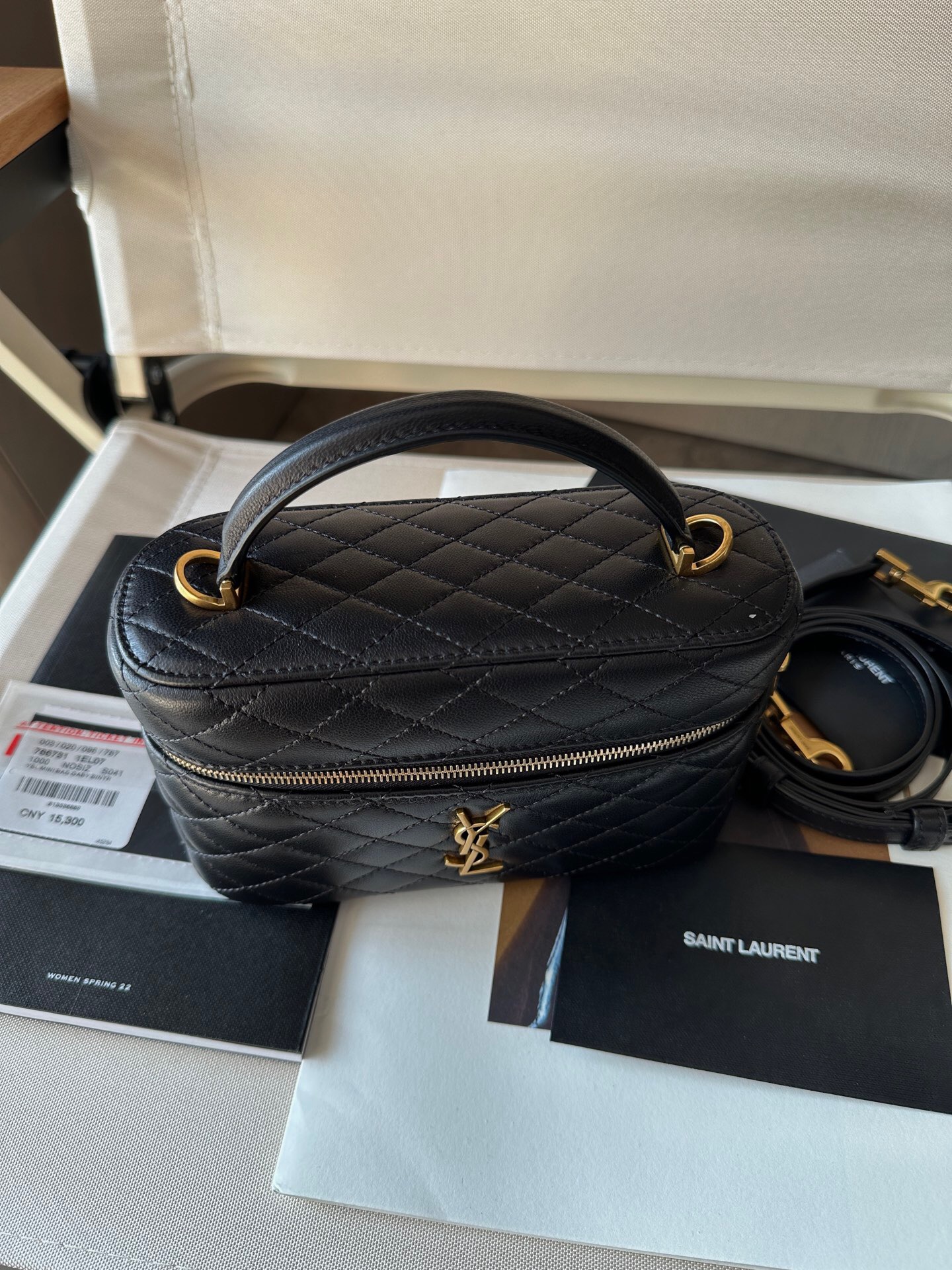 YSL bag black 18*11*6.5cm