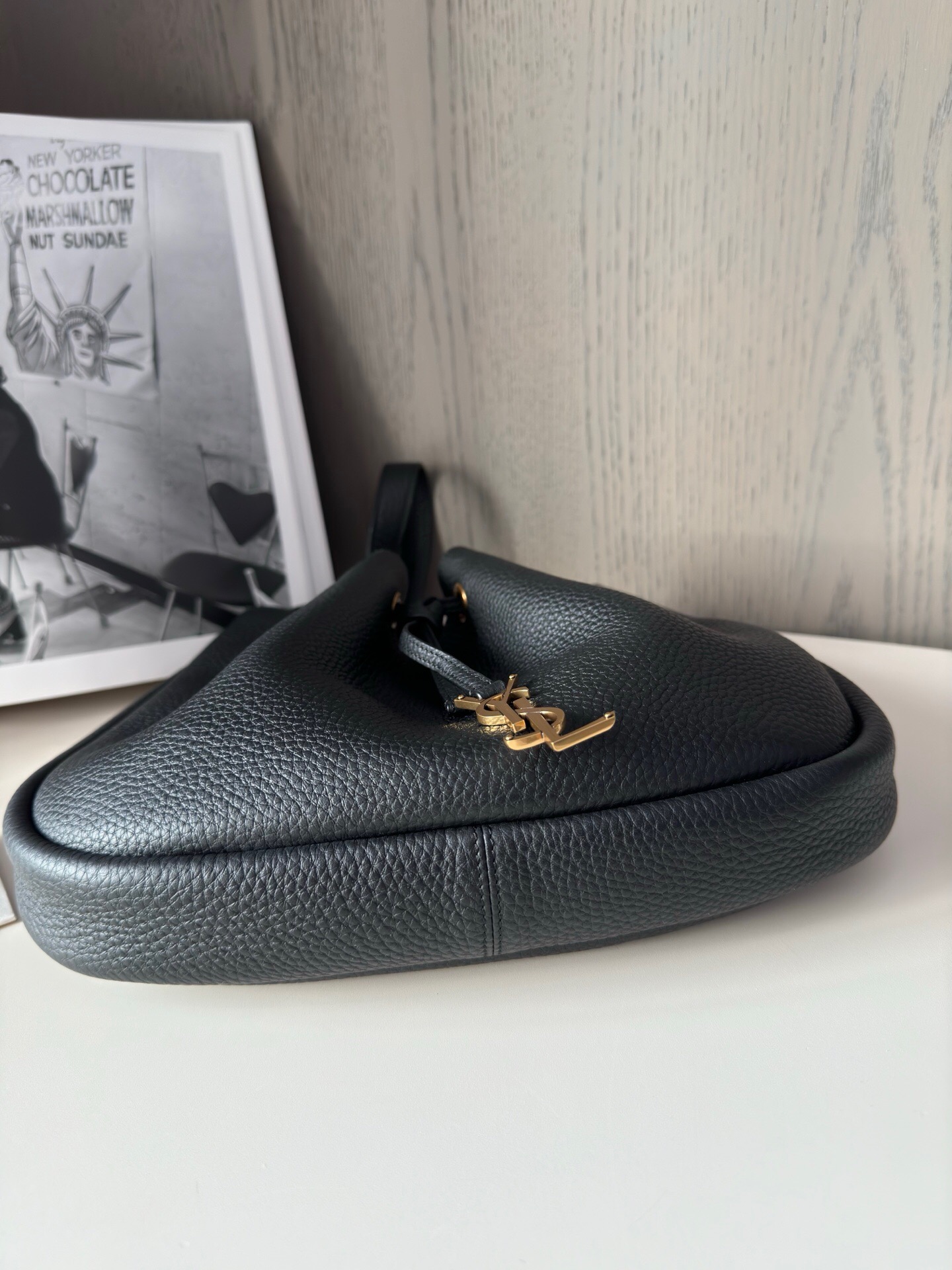 YSL Paris black bag-timstar