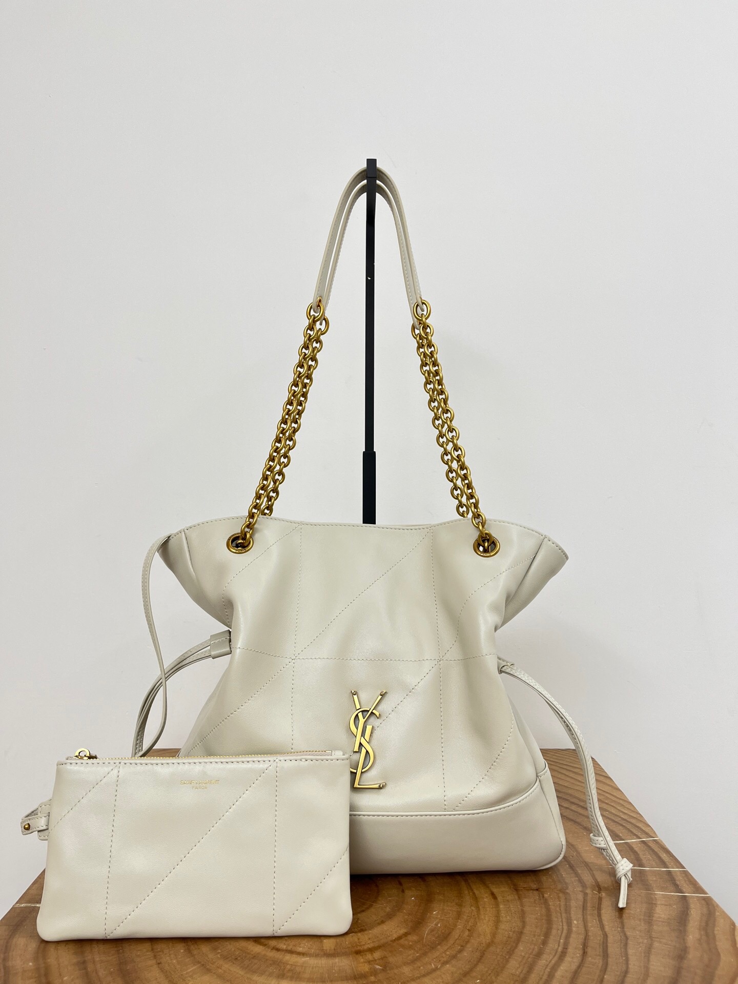 YSL white bag-timstar