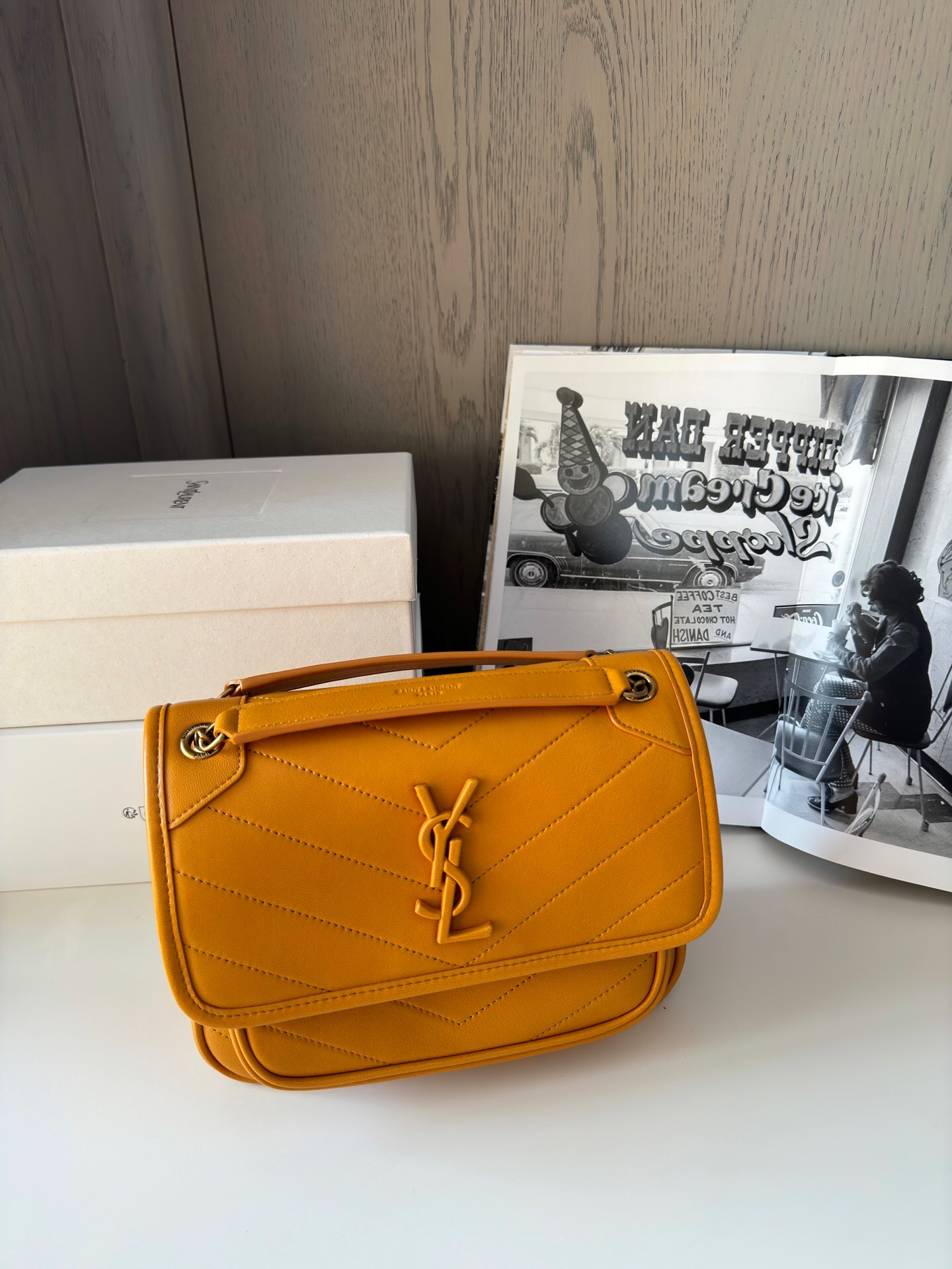 YSL brown bag -timstar