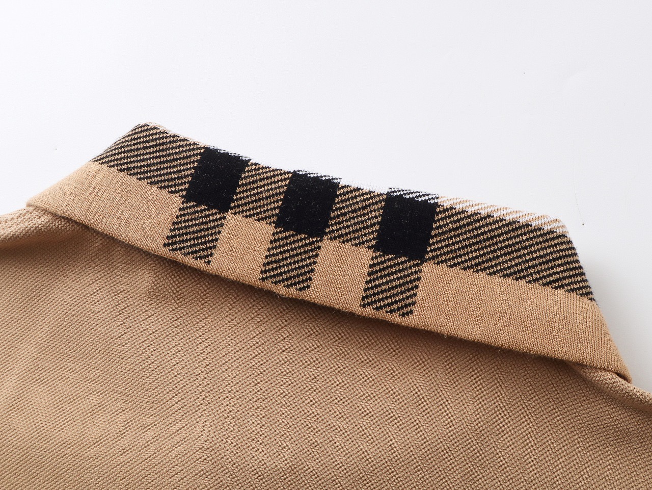 Burberry brown polo shirt