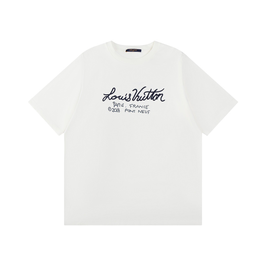 Louise Vuitton white t-shirt