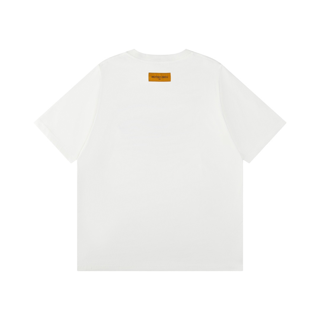 Louise Vuitton white t-shirt