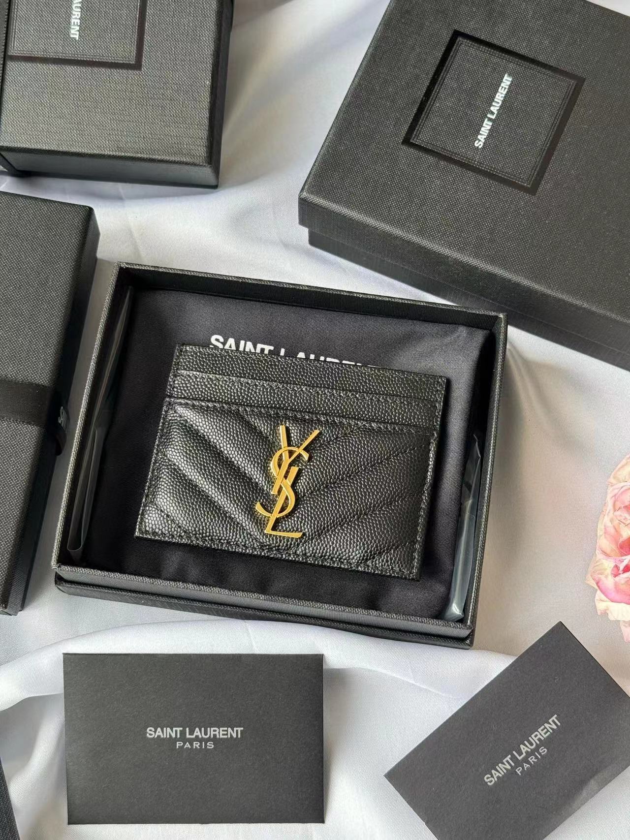 YSL card holder