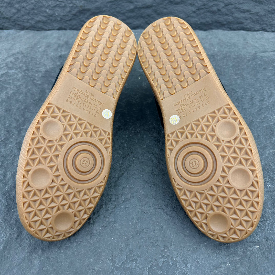 Maison Margiela Replica German Army Trainer (GATs) Black Gum  S57WS0236P1895H6851