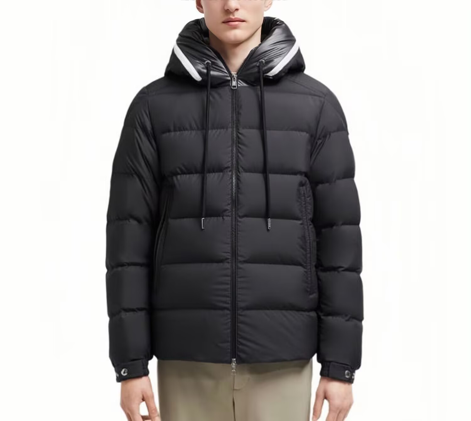 Moncler Cardere Hooded Short Down Jacket