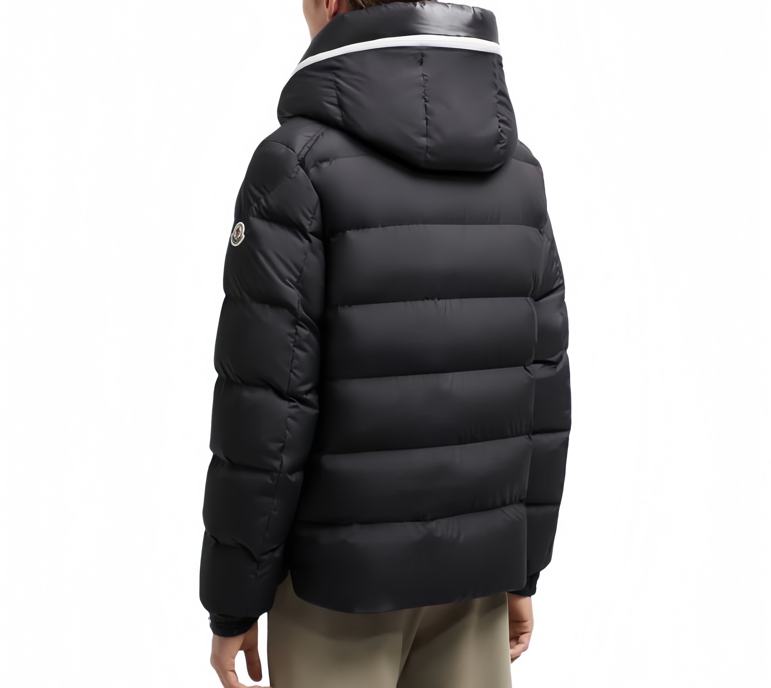 Moncler Cardere Hooded Short Down Jacket