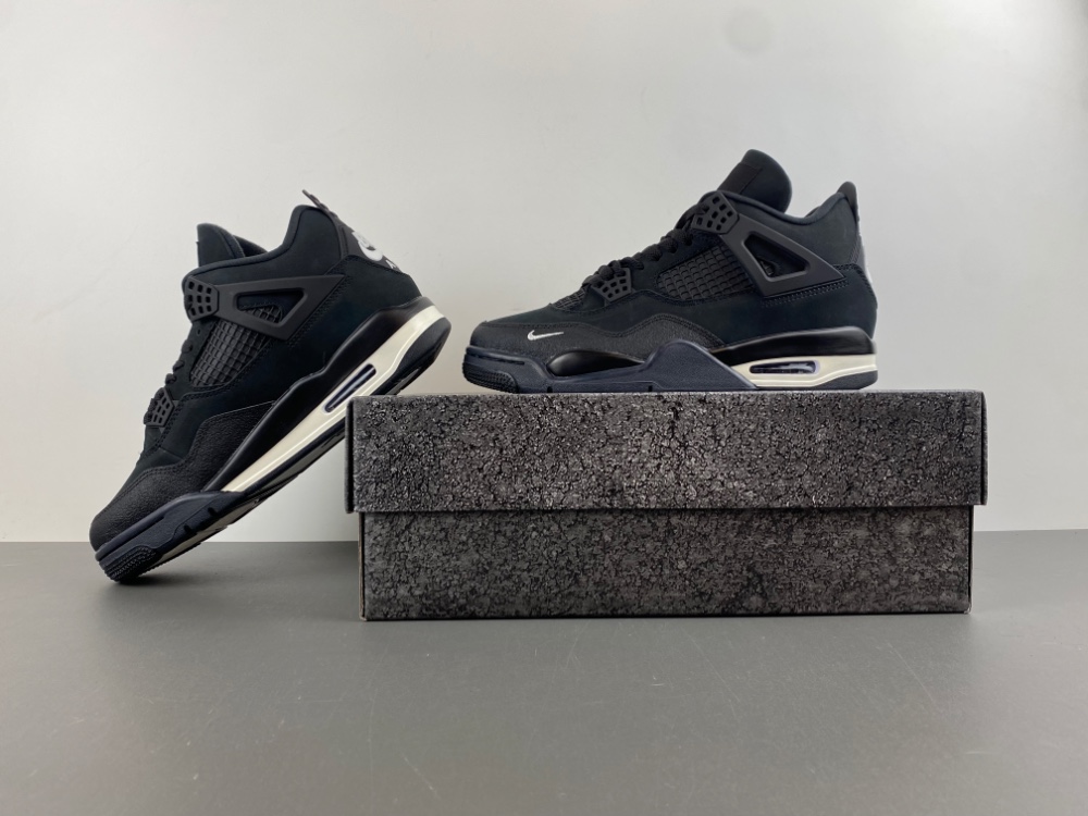 Air Jordan 4  Nigel Sylvester black HF4340-001