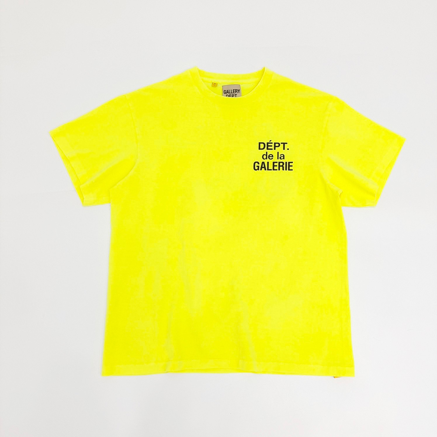 Gallery Dept Tee yellow shirt
