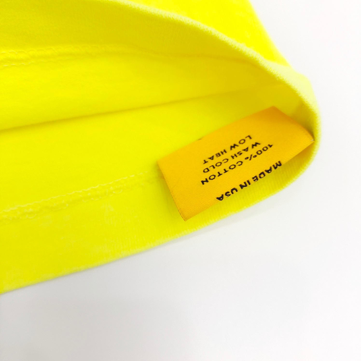 Gallery Dept Tee yellow shirt