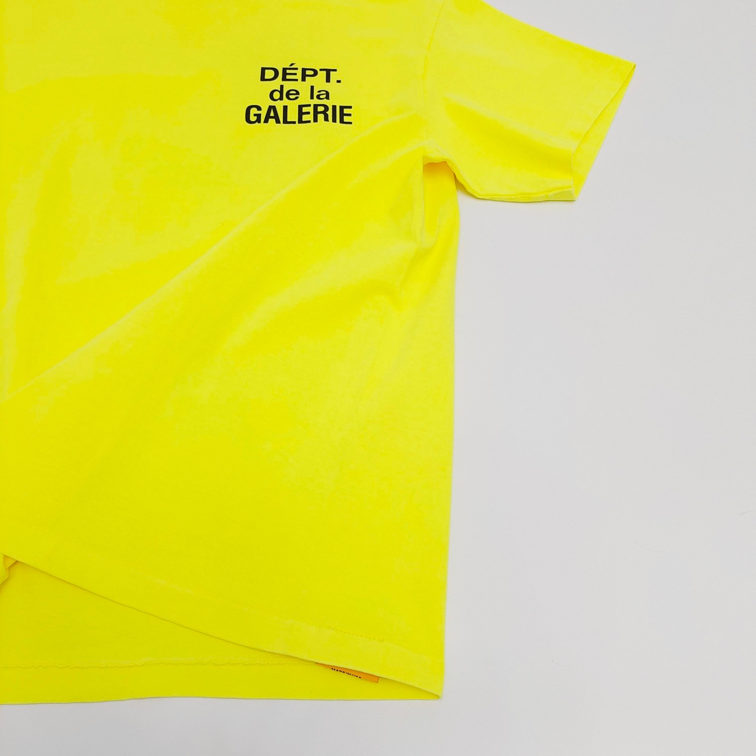 Gallery Dept Tee yellow shirt