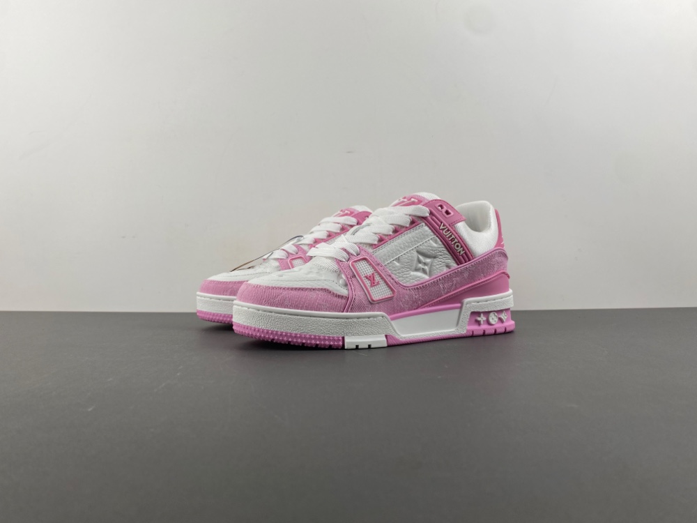Louis Vuitton LV trainer pink