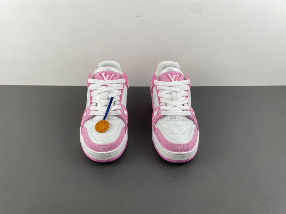 Louis Vuitton LV trainer pink