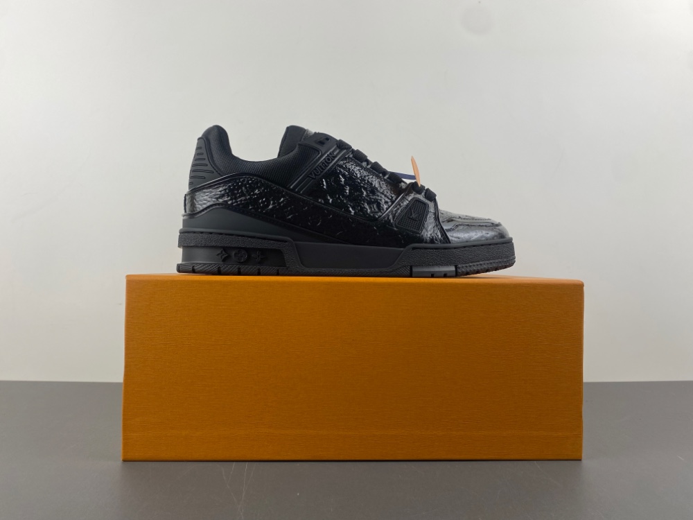 Louis Vuitton LV trainer black