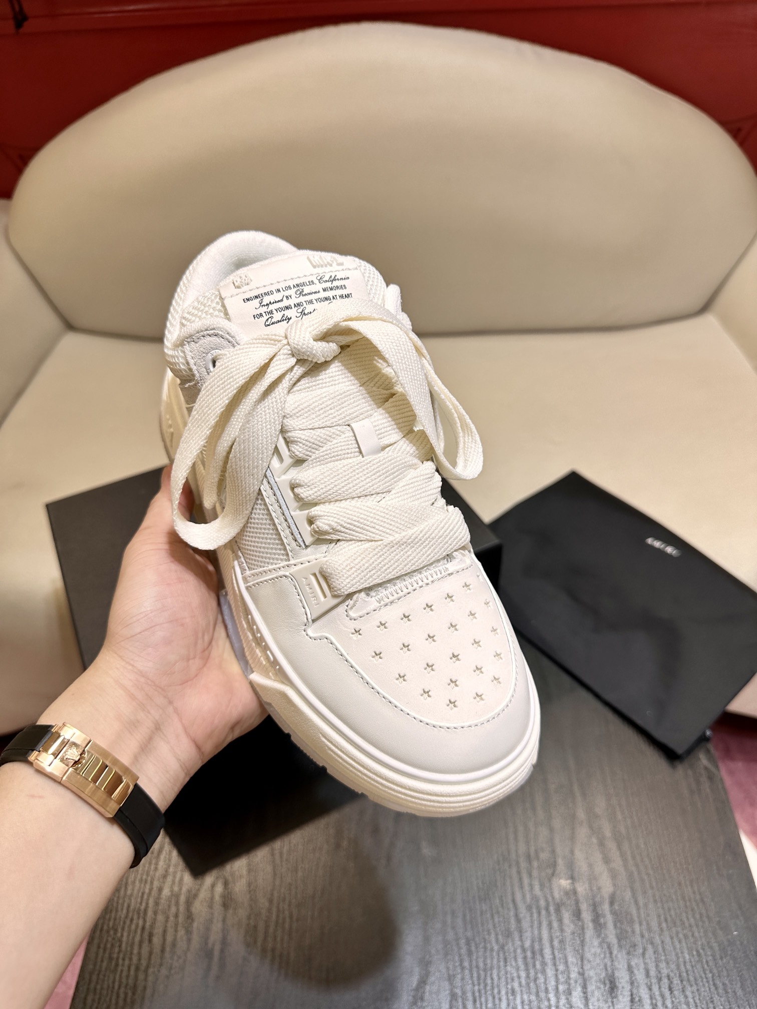 AMIRI white sneakers