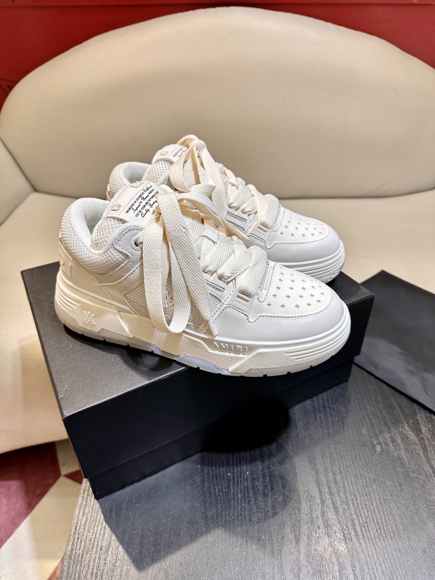 AMIRI white sneakers