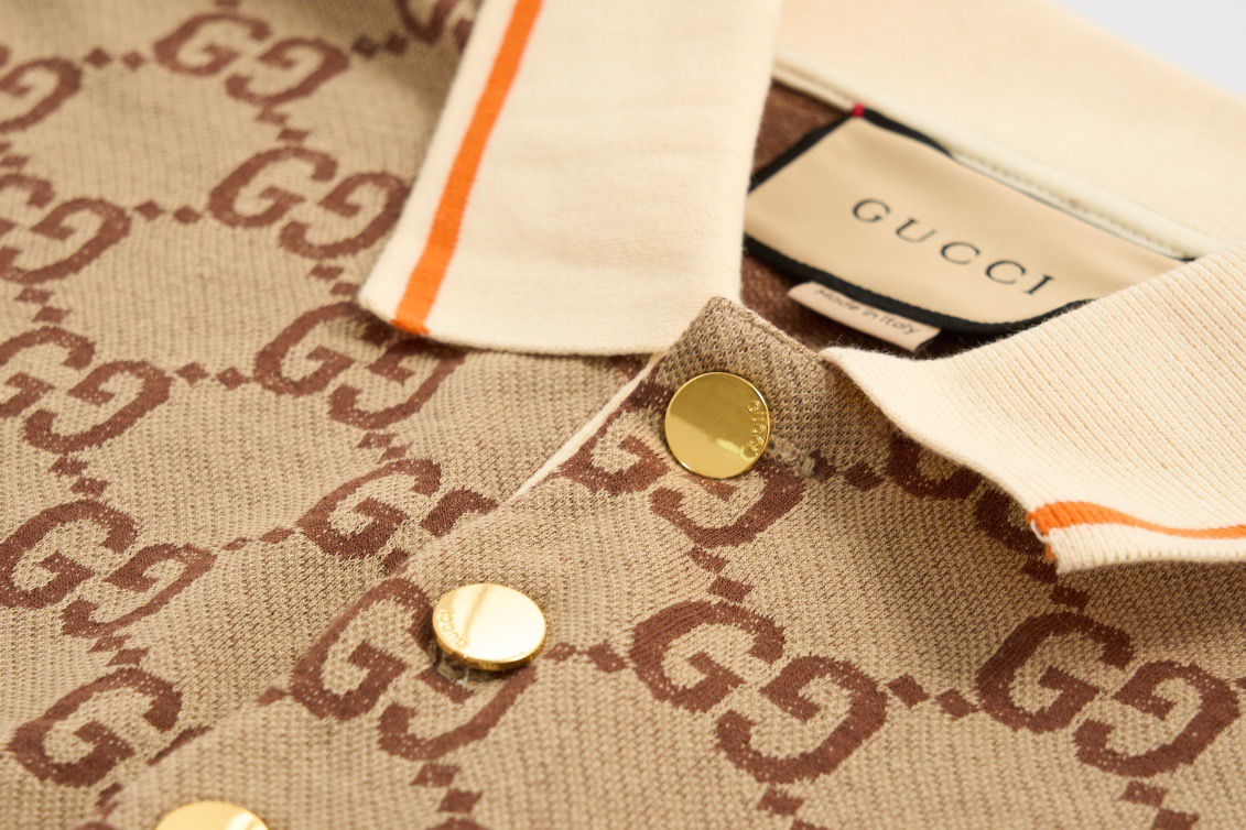 Gucci brown Polo shirt