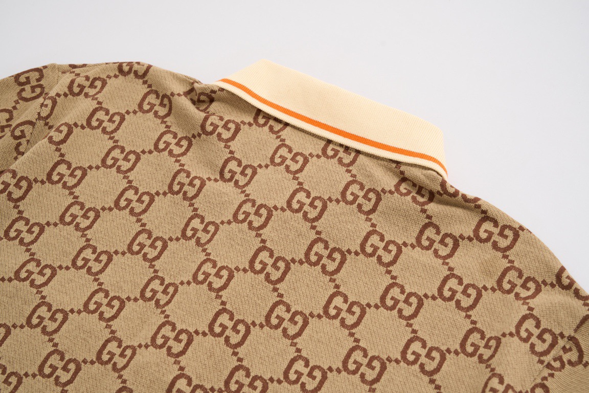 Gucci brown Polo shirt