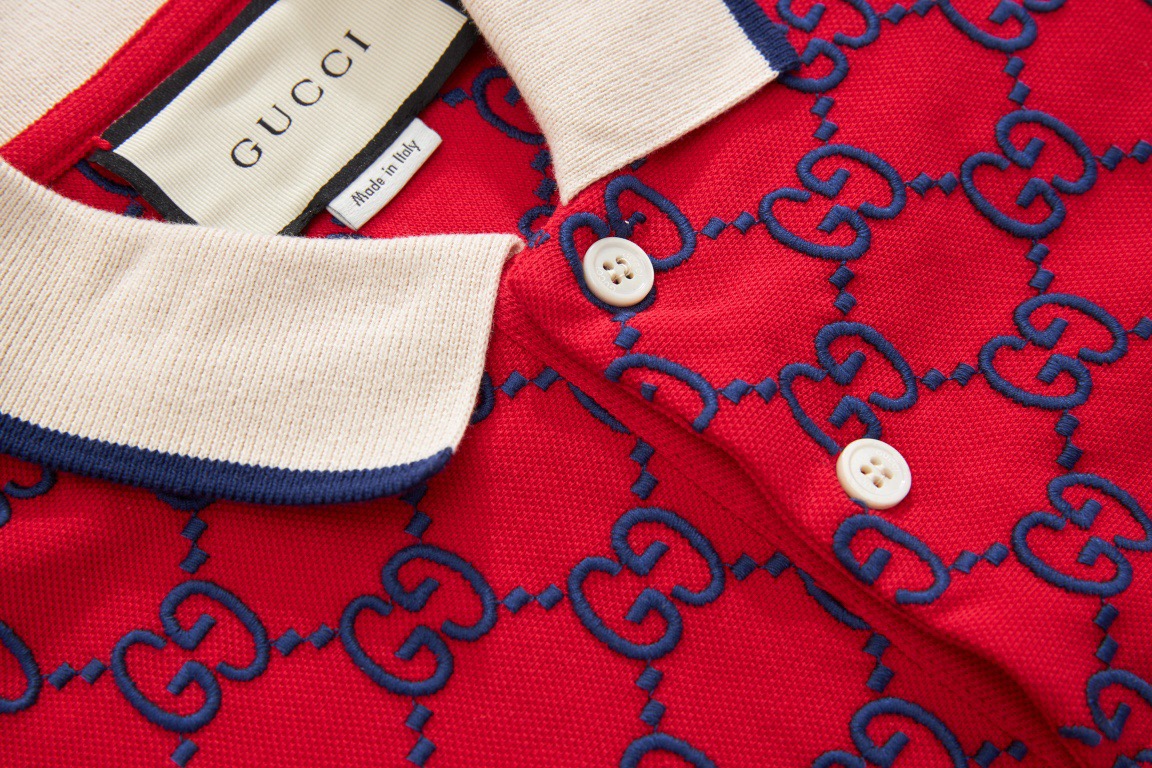 Gucci red Polo shirt