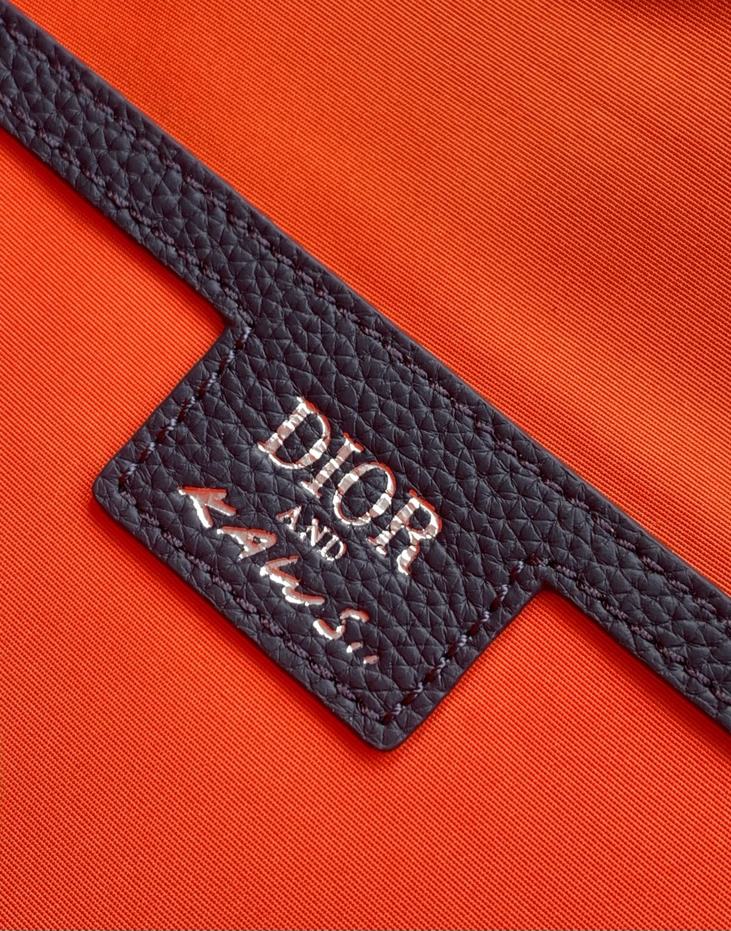 Dioor AND KAWS bumbag 1ESBO077OUP_H56342 blue