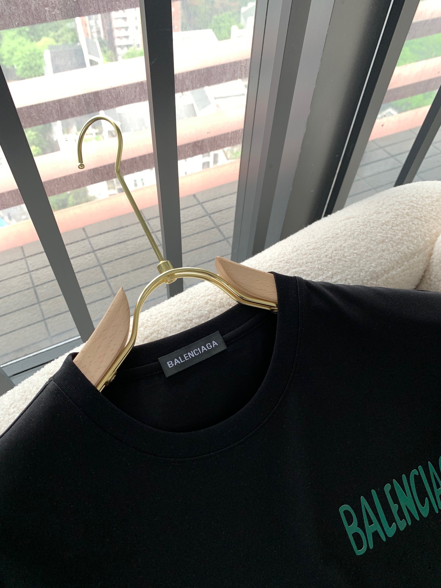 Balenciaga black t-shirt