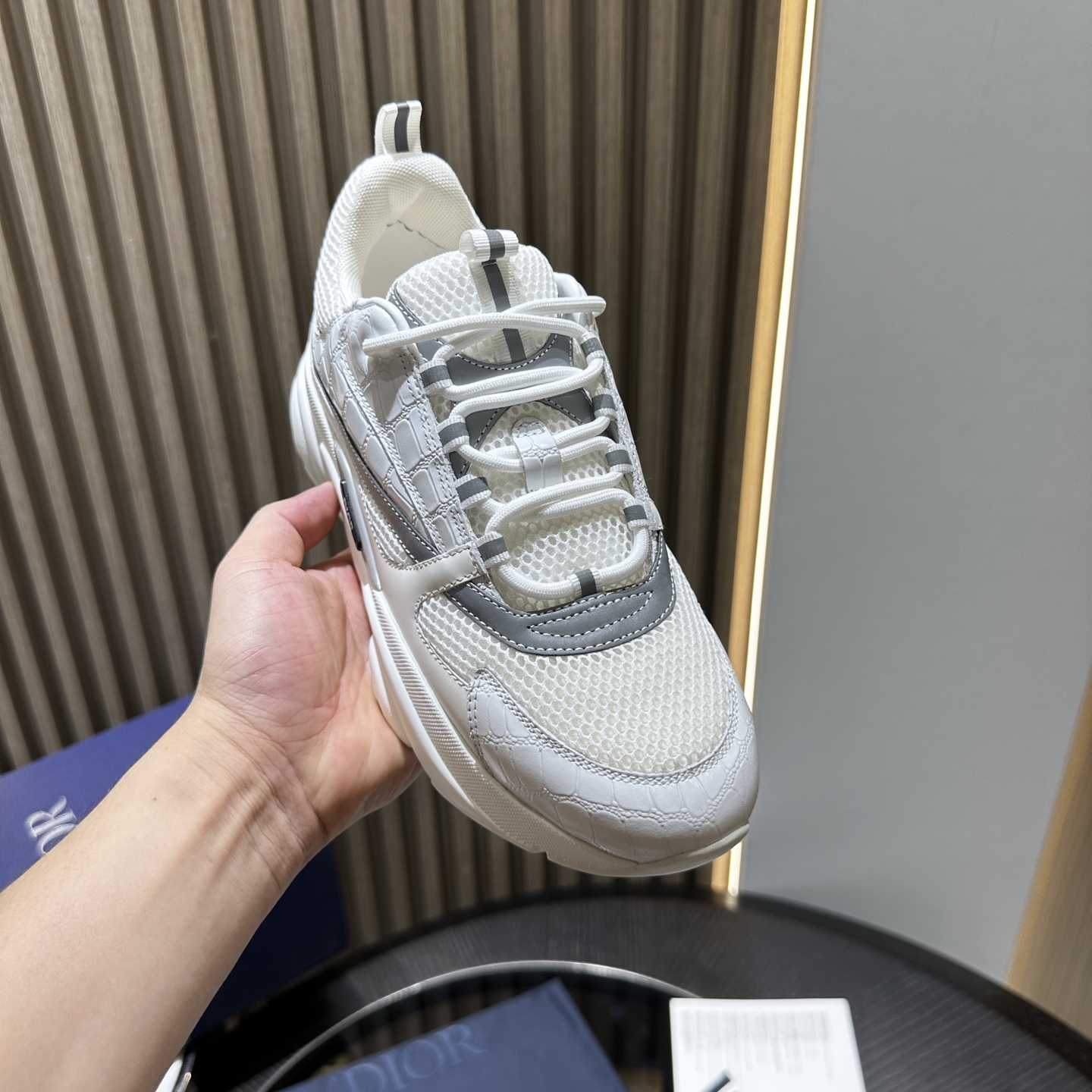 Dioorr B22 sneaker white