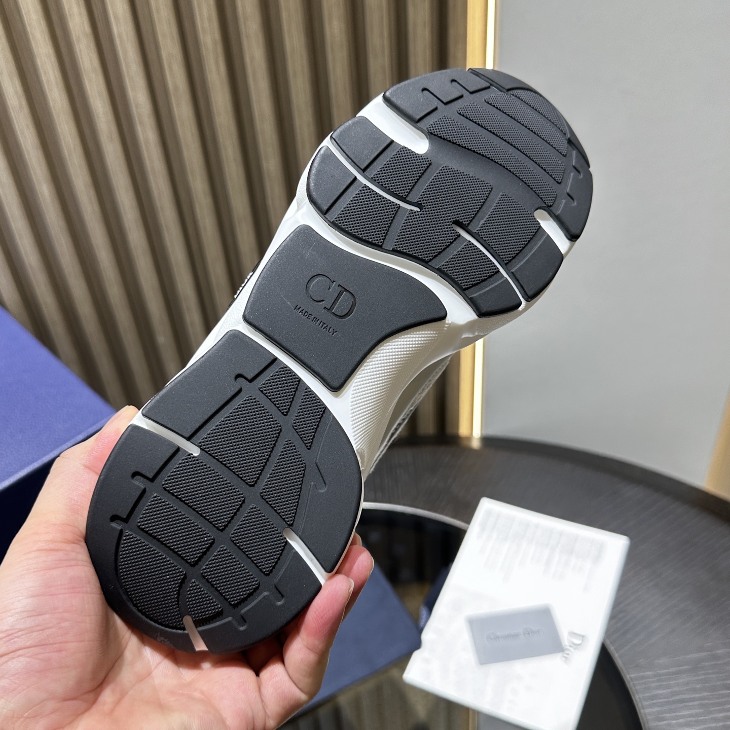 Dioorr B22 sneaker white grey