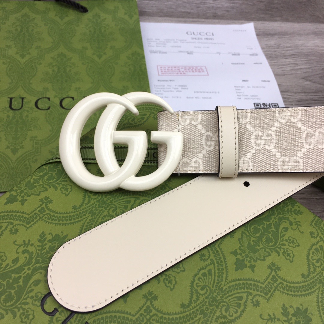 Gucci GG Marmont wide belt 400593