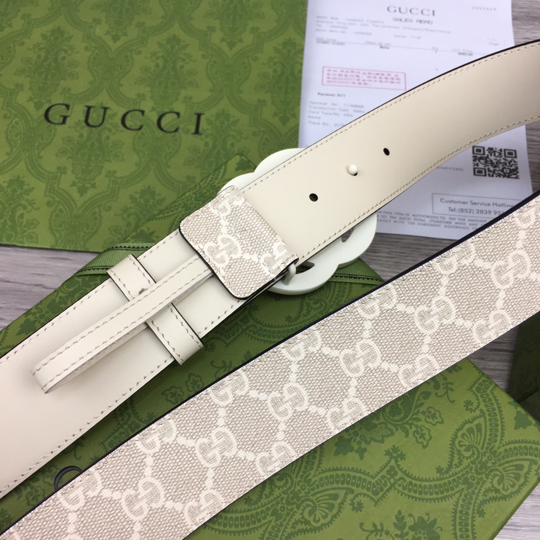 Gucci GG Marmont wide belt 400593