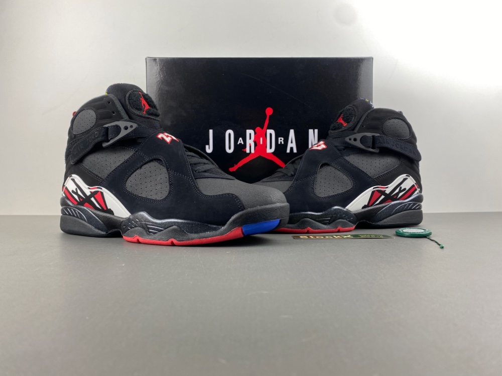 Air Jordan 8 black and red 305381-062