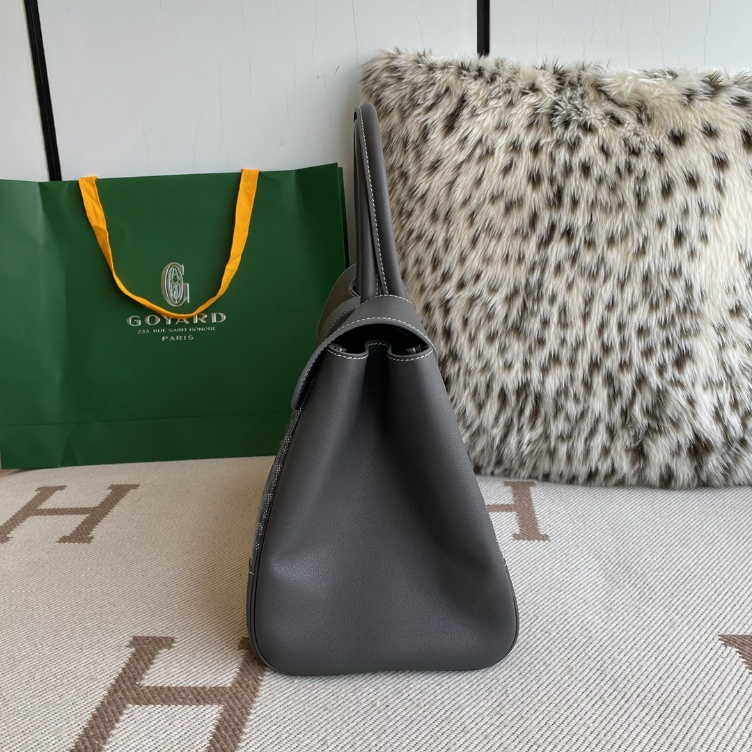 Goyard tote bag black 34*25*16CM