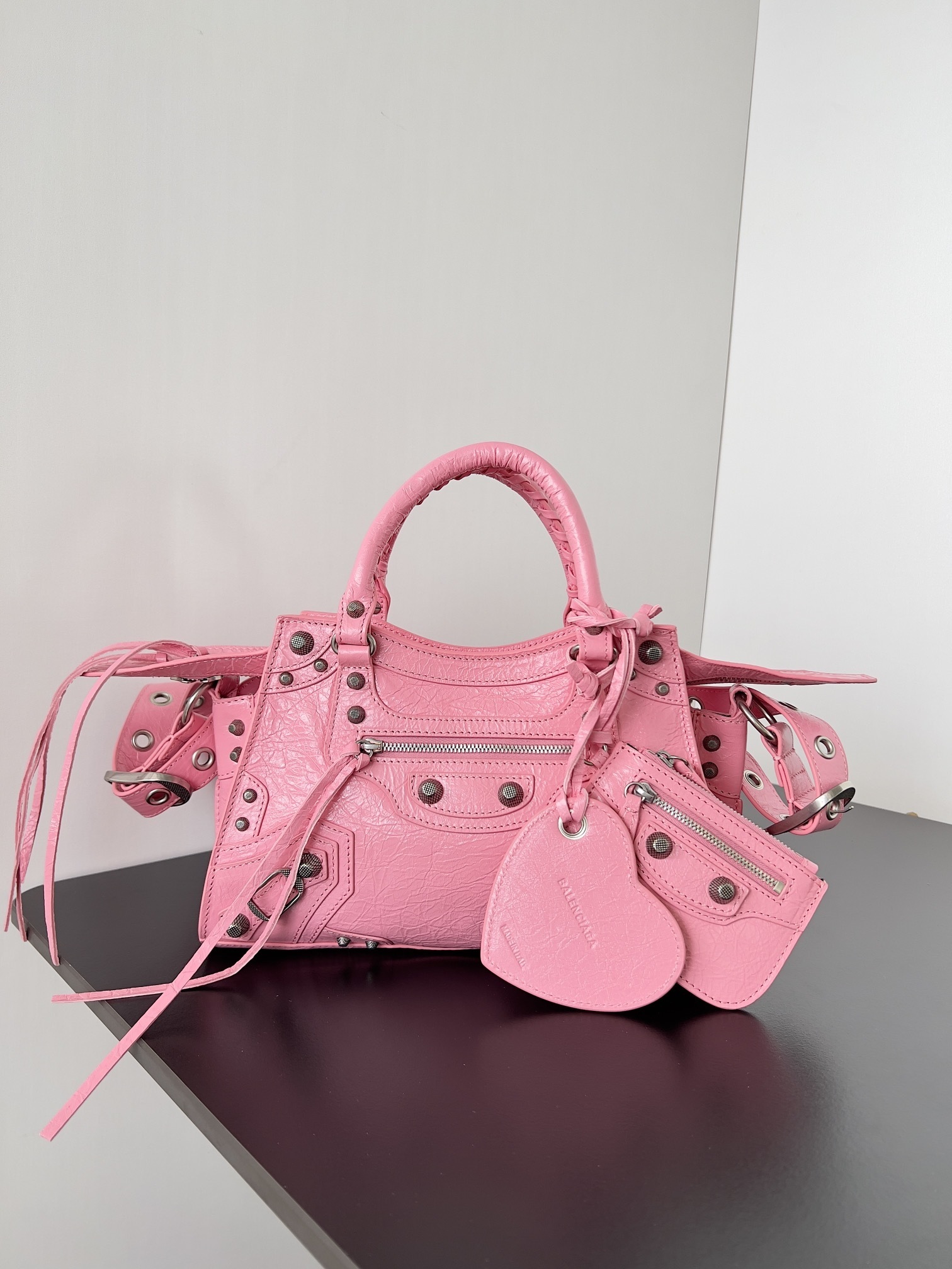 Balenciaga Neo cagole pink 26*13*18cm
