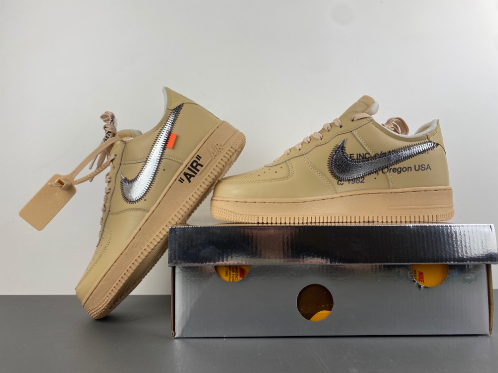 Off-White x Nike Air Force 1 Low “Sesame” 2025 FD6900-200