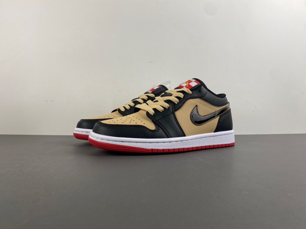 Air Jordan 1 brown black red HQ2016-200