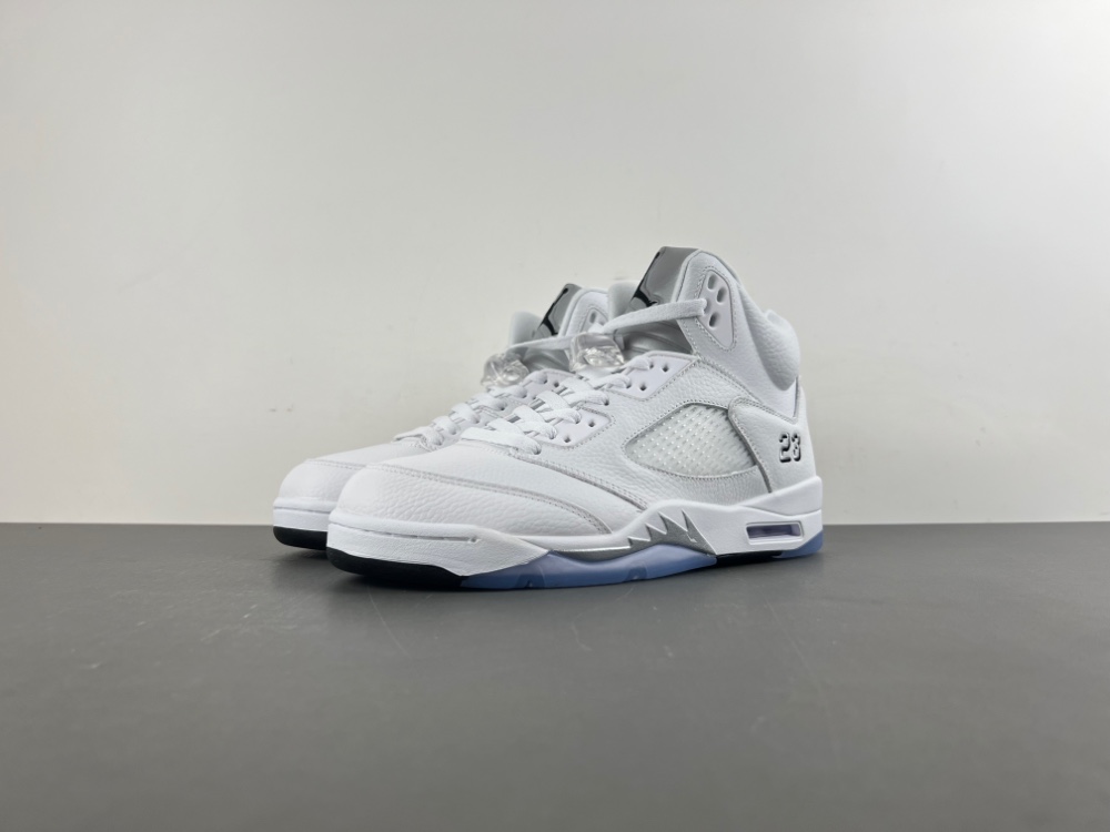 Air Jordan 5 White Metallic (2026) HQ7978-103