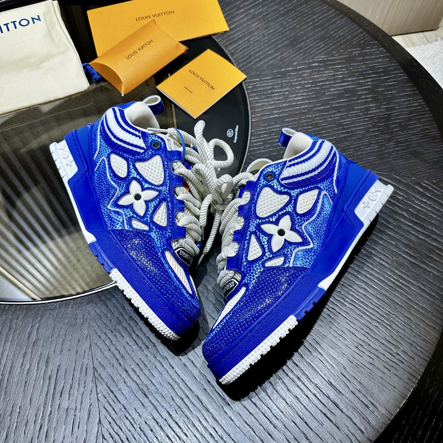 Louis Vuitton LV Skate blue sneaker 03