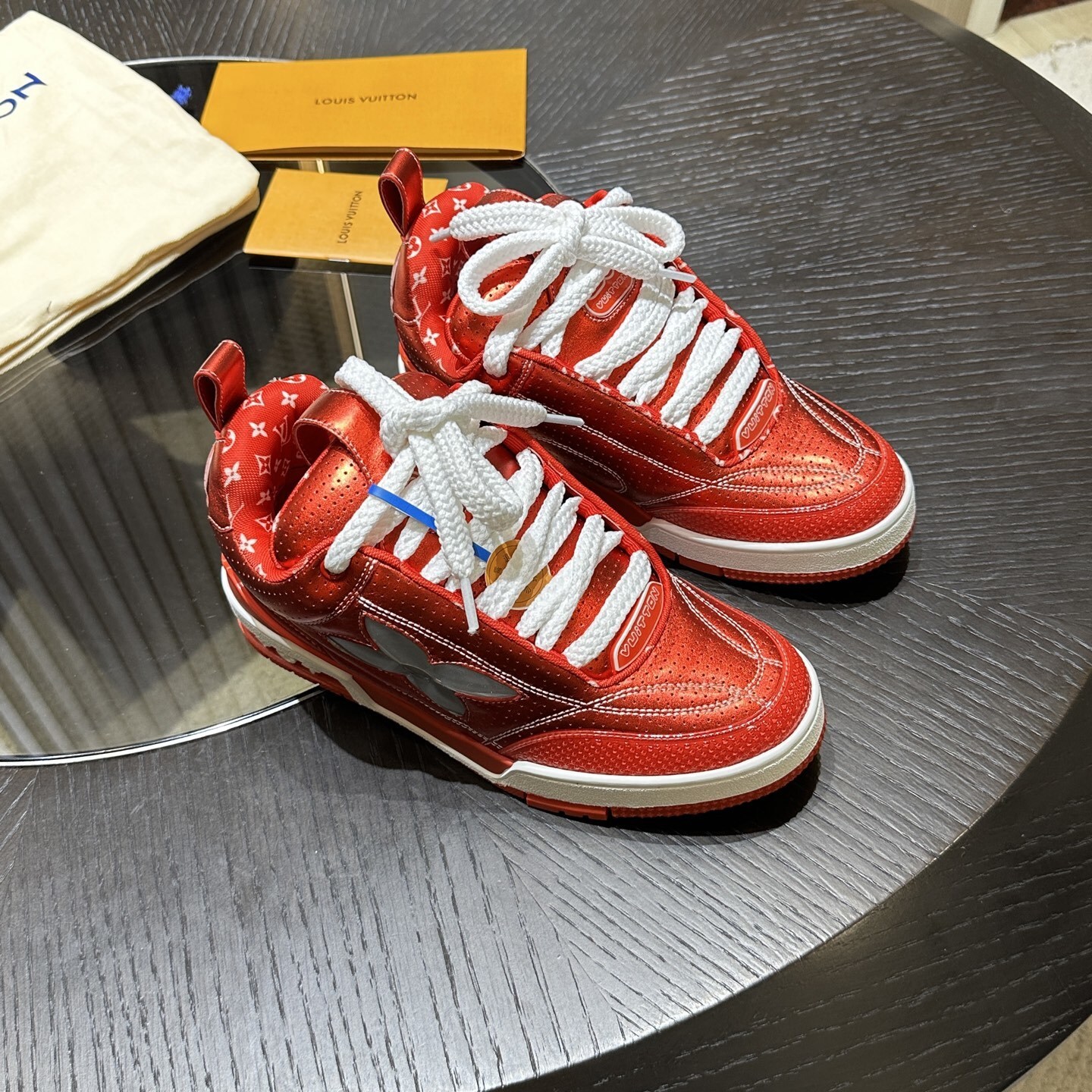 Louis Vuitton LV Skate red sneaker 07