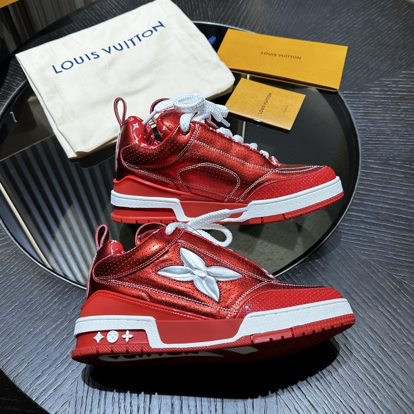 Louis Vuitton LV Skate red sneaker 07