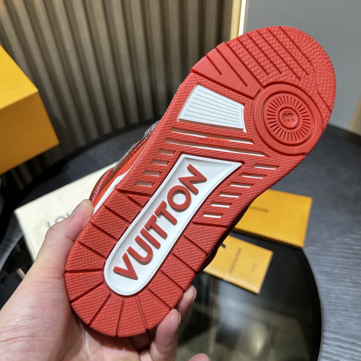 Louis Vuitton LV Skate red sneaker 07