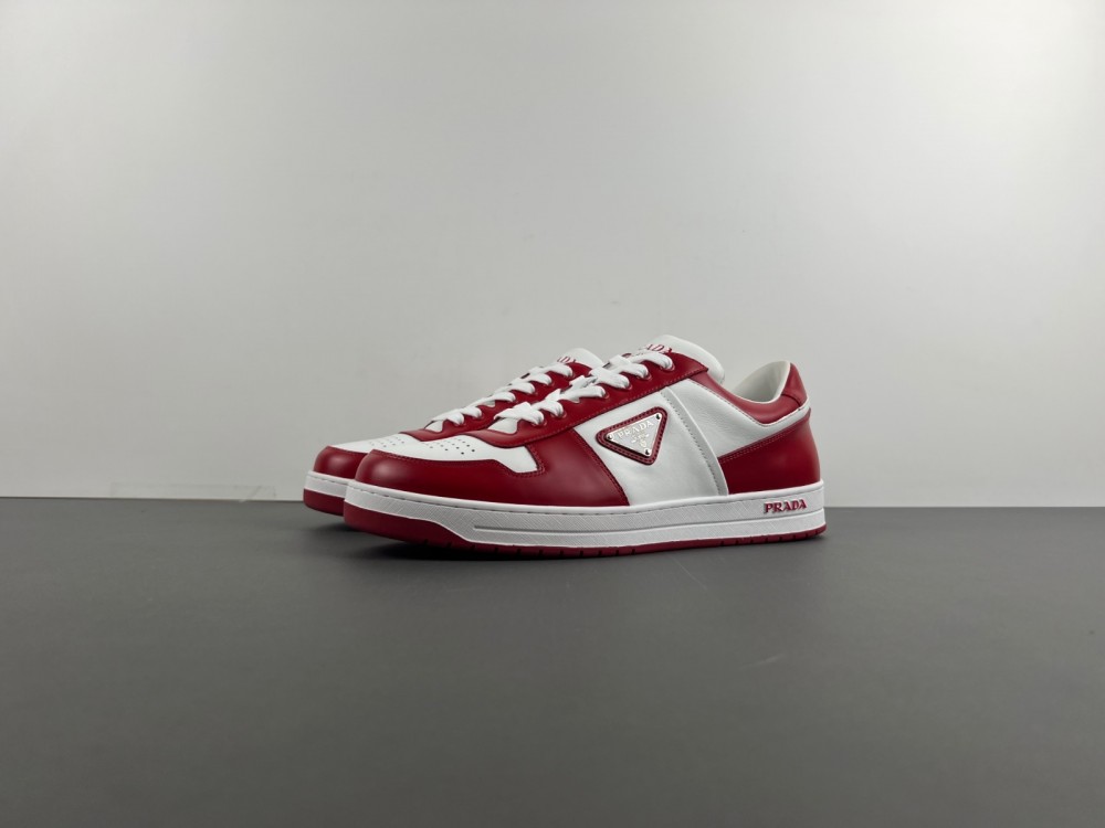 Prada sneaker white red