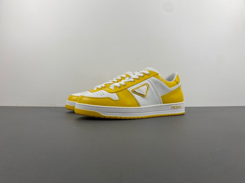 Prada sneaker white yellow